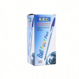 Bolígrafo de Plástico Transparente Tipo Bala de 1.0 mm, de Secado Rápido, con Logotipo Personalizado, Tinta Multicolor, No Borrable, para Oficina, Venta al Por Mayor a Precio Económico - Product Image 3