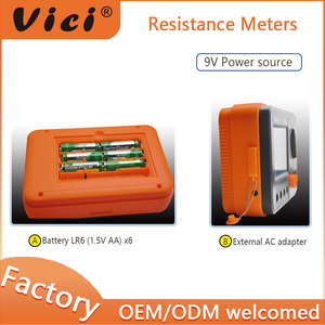 جهاز قياس مقاومة الأرض الرقمي VC4105A, أداة اختبار المقاومة الأرضية - Product Image 3