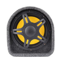 Subwoofer activo delgado del túnel de audio del coche del precio competitivo de fábrica con el subwoofer bajo del coche del amplificador 10 pulgadas