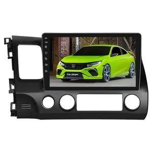 Máy Phát DVD Đài Phát Thanh Xe Hơi Android Khung Âm Thanh Nổi 10.1Inch Cho HONDA CIVIC REBON 2006-2011