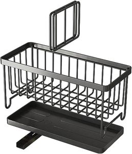 Support de rangement pour évier de cuisine en gros avec porte-savon, porte-éponge et porte-brosse haute - Product Image 2