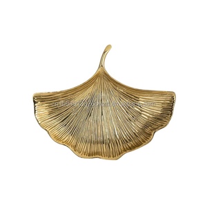 Plateau de luxe décoration Turtleback feuille métal bijoux plateau fruits plateau stockage créatif Arts et artisanat - Product Image 4