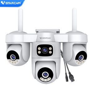 VStarcam CG623FR Telecamera di Sicurezza Esterna 4G LTE Senza WiFi Multi-Obiettivo 360 PTZ 12MP con Tracciamento AI e Visione Notturna a Colori - Product Image 4