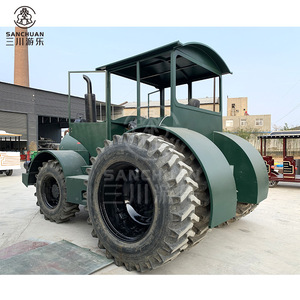 Grandi Treni Turistici Diesel Senza Binari per Parchi Divertimento, Giri in Treno Divertenti - Product Image 4