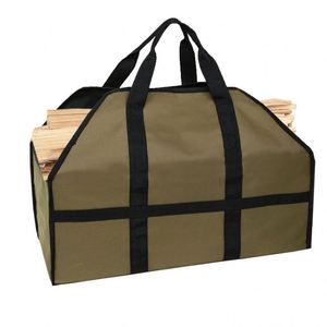 Free Sample Factory-priced outdoor bulk carrier <b>log</b> storage fireplace canvas waxed firewood <b>holder</b> bags - Product Image 6