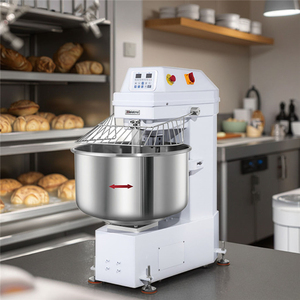 Multi-Capacity Spiral <b>Mixer</b> Stainless Steel Commercial Bakery <b>Mixer</b> Easy Operation Dough <b>Mixer</b> for Bakery Shop - Product Image 4