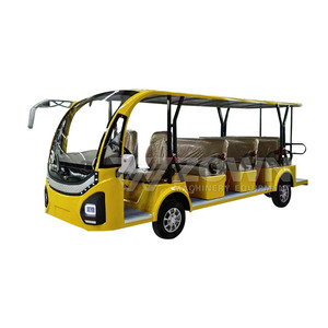 Autobús Eléctrico de Turismo de Larga Distancia a Precio Económico, con Asientos Cómodos y Baja Velocidad, para Uso en Zoológicos, Zonas Turísticas, Villas y Hoteles - Product Image 3