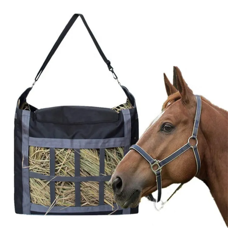 Bolsas de mano de alimentación lenta para caballos, bolso de alimentación de gran capacidad para caballos, Alpacas de cabra, heno