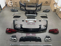 Kits de carrosserie Q7 à RSQ7 pour Audi Q7 SQ7 2007+ Facelift RSQ7 Pare-chocs avant Grille de pare-chocs avant Phare Kit de carrosserie Q7