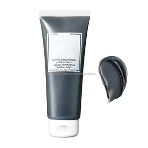 Private Label Oil-Absorbing Clay Cleansing Clear Improvement Active Bamboo Charcoal Clay Mask
