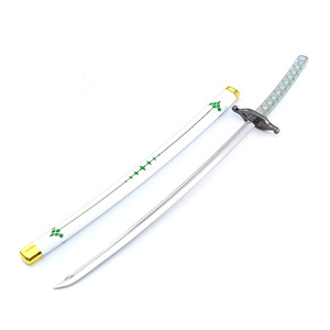 Alliage <span class=keywords><strong>de</strong></span> zinc <span class=keywords><strong>tout</strong></span> métal petit jouet épée <span class=keywords><strong>Bleach</strong></span> Ulquiorra Cifer Zanpakutou Murcielago 26cm 46g Mini Katana - Product Image 1