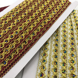 OEM/ODM-Cinta de <span class=keywords><strong>cuentas</strong></span> de tubo, adorno de encaje con <span class=keywords><strong>cuentas</strong></span> blancas, costura artesanal, Collar, ropa, tocado, materiales de encaje - Product Image 2