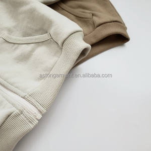 Tenues en molleton de coton tricoté pour bébé, veste à capuche pour bébé, manteaux pour bébé - Product Image 2