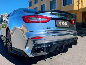 ชุดแต่งคาร์บอนครึ่งคันแบบ TOP Style สำหรับ Quattroporte รุ่นใหม่ ZNDR ประกอบด้วยกันชนหน้า สเกิร์ตข้าง ซุ้มล้อ ฝากระโปรงหน้า สปอยเลอร์ อัพเกรด - Product Image 5