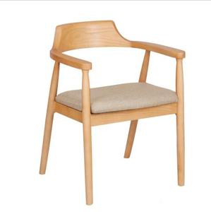 Chaises de salle à manger de style scandinave moderne et luxueux, élégantes en bois et cuir PU, idéales pour les restaurants et les cafés - Product Image 4