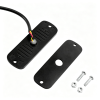 Feu de calandre latéral 4W LED IP65 pour camion, boîtier en alliage d'aluminium, 18 modes stroboscopiques, multicolore, feu d'avertissement d'urgence pour camion