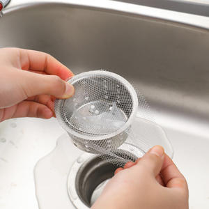 ตะแกรงกรองเศษอาหารในอ่างล้างจาน 100 ชิ้นต่อแพ็ค สำหรับป้องกันการอุดตันของท่อระบายน้ำ - Product Image 1