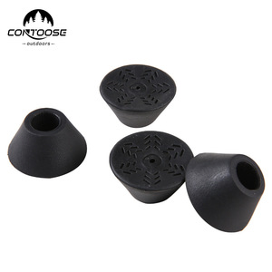 Contoose Embout de protection pour bâton de marche en alliage d'aluminium 10g Accessoire pour bâton de randonnée - Product Image 3
