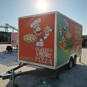 Remolque de Comida Rápida Personalizado para Catering Comercial, Remolque Móvil para Papas Fritas, Pizza y Otros Alimentos, con Parrilla y Freidora - Product Image 4