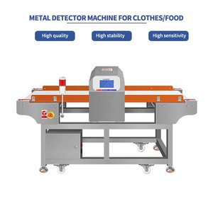 Détecteur de métaux à bande transporteuse de qualité alimentaire commerciale, système de détection de métaux industriel pour usine - Product Image 6
