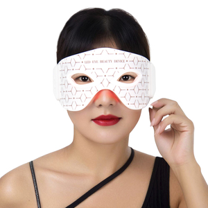 Máscara de ojos con luz roja al por mayor, dispositivo de belleza para las ojeras, hinchazón, colágeno, mejora el rejuvenecimiento de la piel - Product Image 2