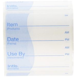 Etiquetas de Precio Removibles Personalizadas, 500 Etiquetas por Rollo, Multilínea, 8 Caracteres por Línea, Fecha de Uso, Bilingües - Product Image 4