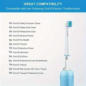Cabezales de <span class=keywords><strong>cepillo</strong></span> de dientes compatibles con el <span class=keywords><strong>cepillo</strong></span> de dientes eléctrico profesional <span class=keywords><strong>Oral</strong></span>-<span class=keywords><strong>B</strong></span> <span class=keywords><strong>Braun</strong></span> - Product Image 2