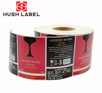 Etiquetas Autoadhesivas de Papel Impermeable Personalizadas OEM para Whisky, Vodka, Brandy, Jugo, Embalaje de Bebidas