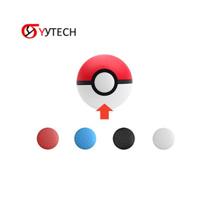 SYYTECH - Funda de Silicona para Joystick de Control de Juegos, Botón de Pulgar para Nintendo <span class=keywords><strong>Switch</strong></span> <span class=keywords><strong>Pokemon</strong></span> Lets Go Ball Plus, Accesorios - Product Image 1