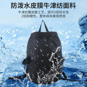 Sac à dos de moto imperméable de grande capacité, sac à casque, design tendance, sac à dos de moto spécial pour les voyages - Product Image 2