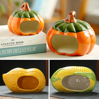 Maison de hamster en céramique lit frais petit habitat pour animaux de compagnie cachette pour hamsters nains syriens gerbilles