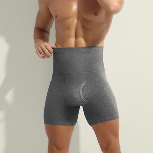 Slips <span class=keywords><strong>de</strong></span> <span class=keywords><strong>bain</strong></span> respirants pour hommes, sous-vêtements sans couture en coton et élasthanne, vente en gros, sexy, grandes tailles, sport, bambou - Product Image 1