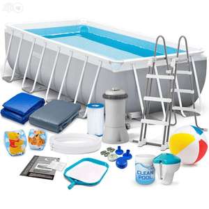 <span class=keywords><strong>INTEX</strong></span> 26792 16 pieds X 8 pieds X 42 pouces prisme cadre métallique ensemble de piscine <span class=keywords><strong>rectangulaire</strong></span> - Product Image 4