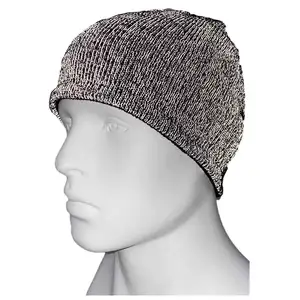 Unisex High Visibility Reflective Knit Hat Warm Winter Safety Beanies for Adults for Cycling Daily Use Reflective Image Style
