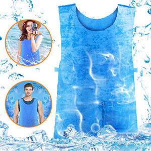 2023 nuevo estilo Ropa de verano Chaleco de enfriamiento de hielo evaporativo físico para hombres y mujeres - Product Image 1