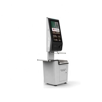 Terminal de libre-service avec lecteur de code-barres et support SDK pour paiement mobile, idéal pour les supermarchés en intérieur