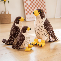 Personnalisé Super Mignon QF Marque 100% Polyester Animal En Peluche Perroquet Faucon Jouets PP Coton Remplissage pour 8-13 Ans Unisexe