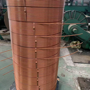 Tubo de Cobre sin Costura en Espiral de 15.88mm 19.05mm 1" 1-1/8" para Uso en Refrigeradores - Product Image 1