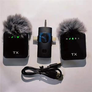 F11-2 3-Trong-1 Không Dây Ve Áo Microphone Phong <span class=keywords><strong>C</strong></span>ách Máy Tính Để Bàn Microphone Cho Điện Thoại Di Động Điện Thoại Video Recording & Phỏng Vấn - Product Image 1