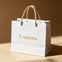 Sacs en papier d'art de luxe en gros pour vêtements, chaussures, chaussettes, cadeaux de détail, avec logo personnalisé, ruban, accessoires, impression offset de luxe