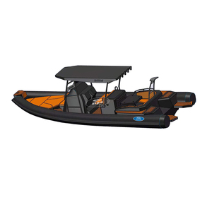 RHIB 800 26 ft אורקה hypalon ספורט אלומיניום צלעות מתנפח סירת gommone botes דה pesca דה aluminio - Product Image 1