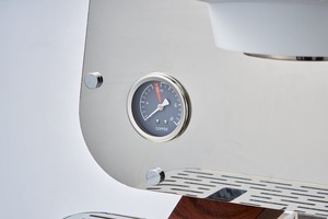Macchina da Caffè Espresso Professionale Commerciale in Acciaio Inossidabile a Doppia Pressione con Supporto OEM e Doppio Manometro per Bar e Ufficio - Product Image 5
