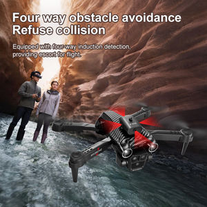 360 omnidireccional evitación de obstáculos posicionamiento de flujo óptico barato Mini Drone Rc vuelo pesca 5KM <span class=keywords><strong>4K</strong></span> HD Cámara plegable - Product Image 4