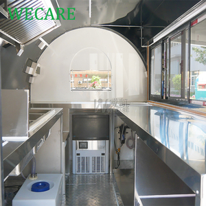 WECARE mobil mutfak gıda römork çin üreticileri kahve suyu kabarcık çay gıda kamyon küçük boyutu ile Mini gıda sepeti lavabo - Product Image 6