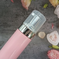 Flacon pompe en mousse transparent, rose givré, noir mat, blanc pour nettoyant cils et distributeur de nettoyant visage – Vente en gros