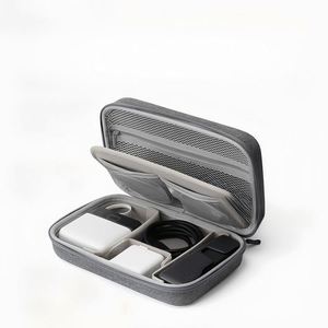 Sac de rangement numérique EVA, étui de voyage pour appareils électroniques, sac de rangement à compartiments, sac organisateur de câbles électroniques - Product Image 4