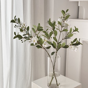 Plantas Verdes Simuladas, Flores Artificiales, <span class=keywords><strong>Myrtus</strong></span> Chino, Ikebana, Plantas Decorativas de Hojas, Materiales Florales, Decoración del Hogar - Product Image 3