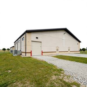 Durable Large Span NBA Standard Arena Steel Structure Building 50-Year Life Span 200km/<b>h</b> Wind Resistance ISO9001 Certified - Product Image 1