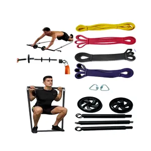 Kangxia Gym Übung Schwere Widerstandsbänder Gummi Dehnungs-Elastische Pull-Up-Bänder Set Fitnessstudio Trainingsbänder