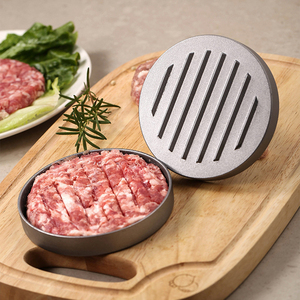 Prensa para hamburguesas, máquina para hacer hamburguesas, molde antiadherente para hamburguesas, carne, queso, verduras, fabricante de hamburguesas para parrilla, parrilla, barbacoa - Product Image 2